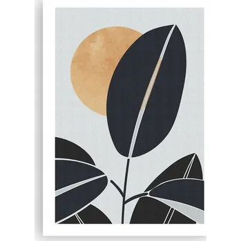 Obraz Plakát bez rámu do obýváku, ložnice 50x70 botanika moderní módní obraz