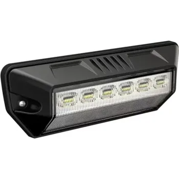 Zadní světlomet Prostorové světlo šikmé se stroboskopem Proplast PRO-MULTI-WALL ECO oranžové