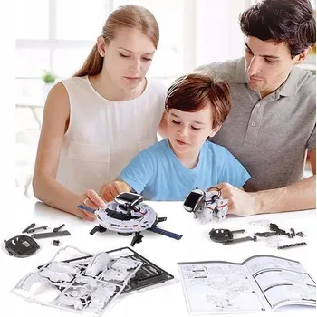 IP kamera Sada solárních robotů 6 v 1 Kosmické Stavebnice Interaktivní robot Vesmír