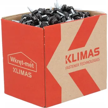 Šroub Samovrtný šroub s EPDM podložkou WSBP 4,8x19 RAL 8019 25 Ks