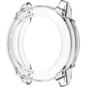 Příslušenství k chytrým hodinkám Silikonový rámeček pro Garmin Instinct 3 - Transparentní, 50 mm