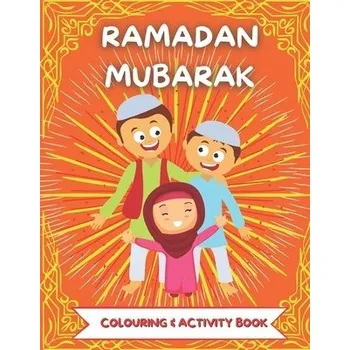 Cizojazyčná kniha RAMADAN MUBARAK Colouring & Activity Book - Books, Bambam