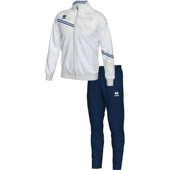 ERREA´ ERREA ERICK Pánská tepláková souprava BARVA: bílá - modrá - tmavě modrá, Velikost: L Lehká a prodyšná pánská sportovní souprava z elastického materiálu