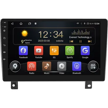 Autorádio Isudar 2DIN autorádio T72-IEV106 Android, Opel Astra