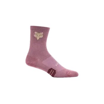 Pánské oblečení Fox Racing x Trek unisex MTB cyklistické ponožky Ranger Light Purple - L/XL