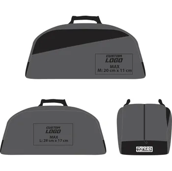 Sportovní taška Sportovní taška GYM Fighter - vlastní potisk šedá