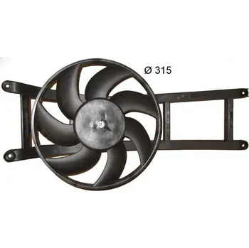 Chladič motoru Větrák, chlazení motoru MAHLE CFF 384 000S