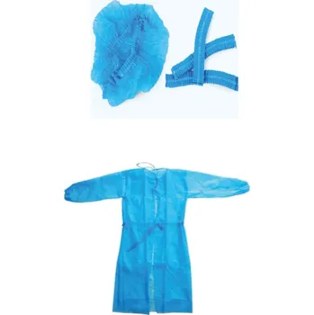 Vložka do bot Plášť návštěvnický, vel. L + Čepice skládaná jednorázová (harmonika) s gumičkou 1 ks