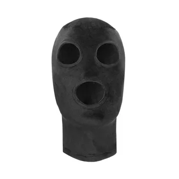 Erotická maska OUCH! Mask with Eye and Mouth Opening