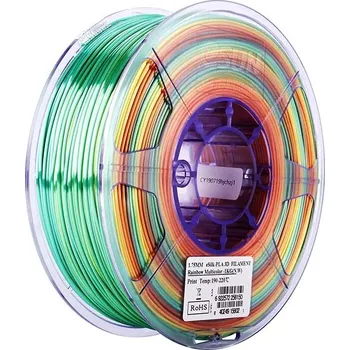 3D tisk eSUN eSilk-PLA 1kg Rainbow
