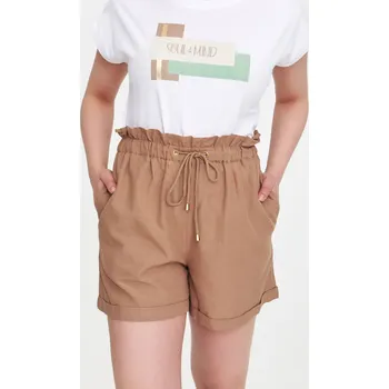 Dámské kraťasy Top Secret dámské kraťasy do gumy béžové Velikost: 40