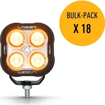 Přídavný světlomet LED pracovní světlo LAZER UTILITY-50, s funkcí majáku (strobo), 5000lm, 10-32V, ECE R10 | BULK-PACK 18ks