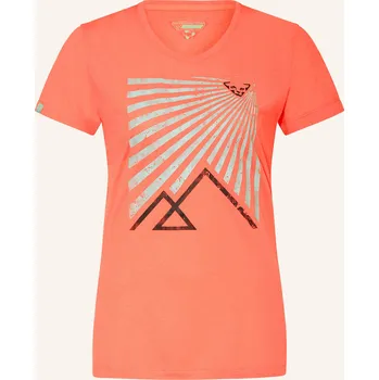 Dámské tričko Dynafit Dámské Tričko Transalper Graphic, světle červená, 40