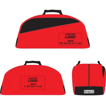 Sportovní taška Sportovní taška GYM Fighter - vlastní potisk červená