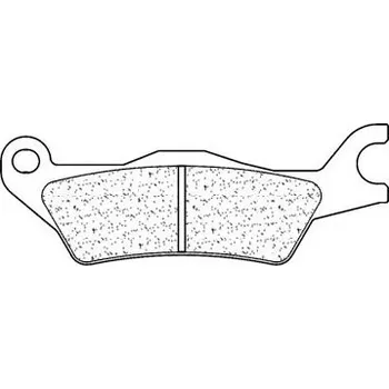 Brzda pro motocykl CL BRAKES brzdové destičky 1258 A3+