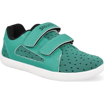 Dětská sportovní obuv Barefoot dětské tenisky Saguaro - Kids Luck II zelené Velikost: 25