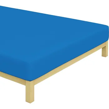 Prostěradlo Jersey prostěradlo Královsky Modré Rozměr: 90x200 cm