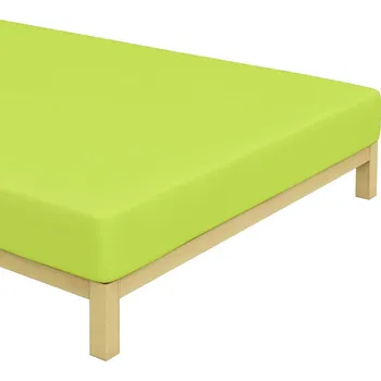 Jersey prostěradlo Limetkové Rozměr: 90x200 cm