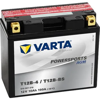 Auto-moto baterie Varta – Motobaterie T12B-BS (Motobaterie) 12V – 10Ah – 160A