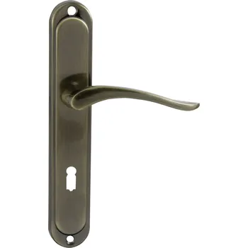 Dveřní kování DOMINO Dveřní štítové kování BALLEN - WC 90 M3 hnědá grafiatto