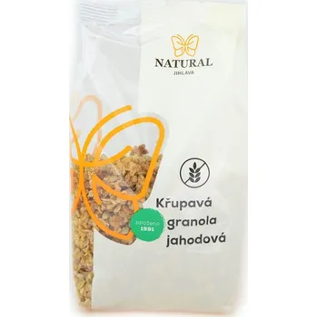 Granola křupavá jahodová bezlepková 300g, Natural Jihlava