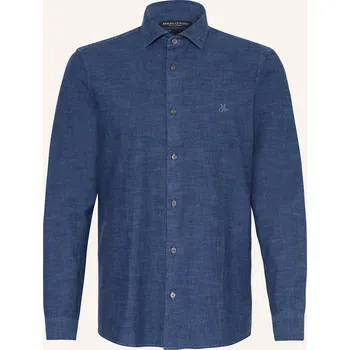 Pánská košile Marc O'polo Pánská Košile Shaped Fit, modrá, 42