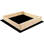 Dětské pískoviště 120x120 cm SPRINGOS NIKI 120N + podložka