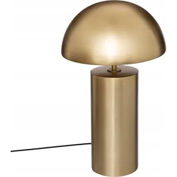 Lampička STOLNÍ LAMPA ZLATÁ NOČNÍ houba výška 50 cm KOVOVÁ RETRO
