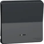 Klapka s kontrolku jednonásobná, antracit