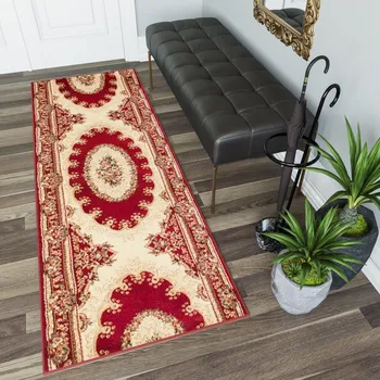 Koberec Chemex Běhoun na míru KEMESEY - orient 9 - červený/béžový Rozměr koberce: 60 cm