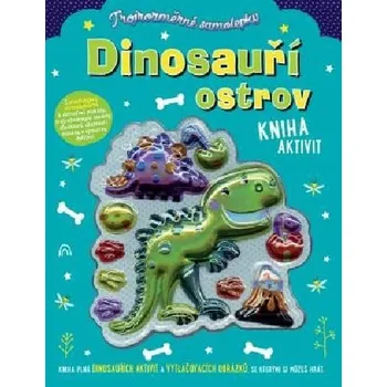 První čtění Trojrozměrné samolepky Dinosauří ostrov - Kniha aktivit - Stuart Lynch