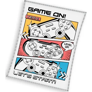 Dětská deka Dětská deka Game On 150x200 cm