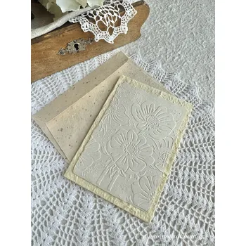 Pod Rukama Přání z ručního papíru - vlčí máky