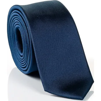 Kravata MONTI pánská kravata z hedvábí 01180 0004 1200 Modrá ONE SIZE