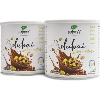 Přírodní produkt Natures Finest Dubai latte BIO 2 x 125g DUOPACK