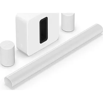 Domácí kino Sonos Arc Ultra bílý + Sonos Sub 4 + 2x Sonos Era 100