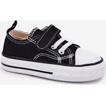 Dětské Tenisky Na Suchý Zip Obidana Barva: Černá, Velikost: 20