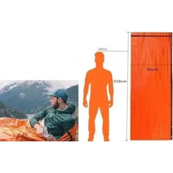 Spacák Zaparkorun Nouzový outdoorový spací pytel na kempování v přírodě
