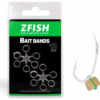 ZFISH Nástrahový Kroužek Bait Bands, Průměr, 5,5mm
