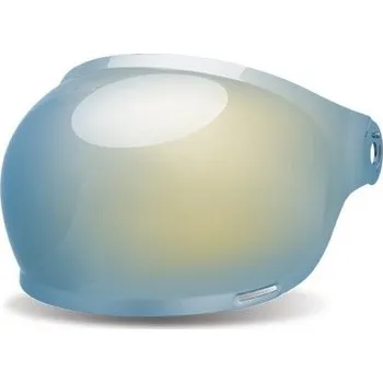 Příslušenství k helmě na motorku BULLITT BUBBLE SHIELD, iridium