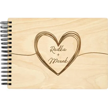 Fotoalbum pro zamilované Láska Vyber typ vazby: Pevná klasická (černá), Barva vnitřních papírů: Grafitová