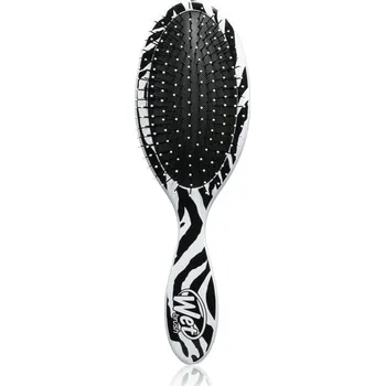 kartáč na vlasy Wet Brush Original Detangler Safari kartáč na vlasy pro krásné vlasy a pokožku Zebra 1 ks