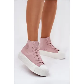 Dámské tenisky Dámské Tenisky Na Platformě Big Star RR274742 Barva: Růžová, Velikost: 40