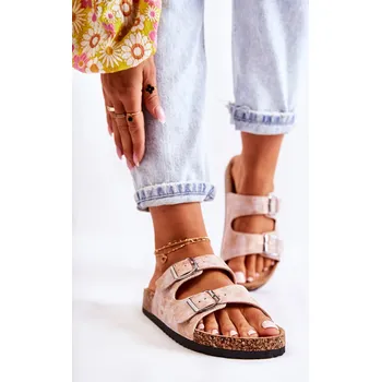 Dámské mokasíny Dámské Nazouváky Vivio Barva: Růžová, Velikost: 38