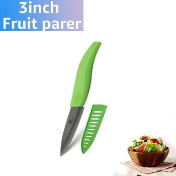 Kuchyňský nůž Keramický nůž pro kuchyň | kuchyňské pomůcky - 3 palce zelená