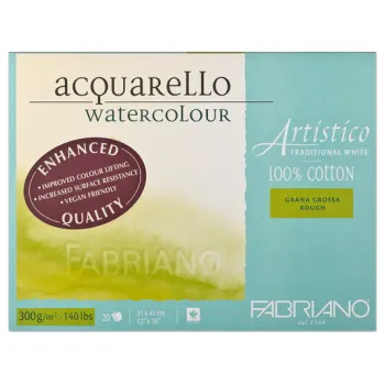 Blok Fabriano Artistico Rough 31x41cm 300g blok pro akvarel (Fabriano Artistico Rough 31x41cm 300g blok pro akvarel)