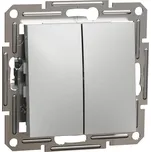 Přepínač sériový ř.5 bezšroub., Alu