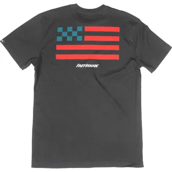 Fasthouse Liberty Tee Black Velikost: XL
