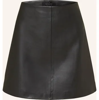 Dámská sukně Allsaints Dámská Kožená Sukně Renai, černá, 38