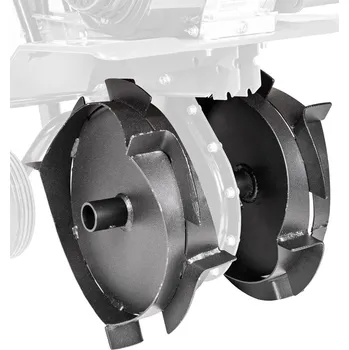 Kultivátor Železná kola s oskami pro kultivátor Hahn & Sohn Cedrus GL07